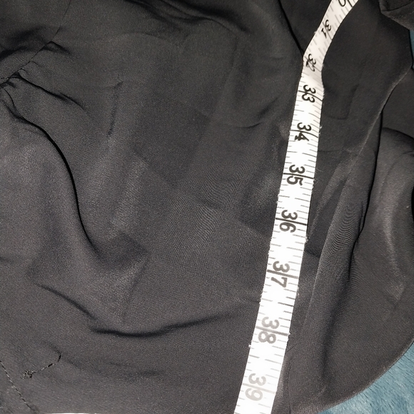 Gothic Wednesdayesque Smocked Ruffle Sleeve Dress Beachsissi XL NWT - Picture 11 of 12